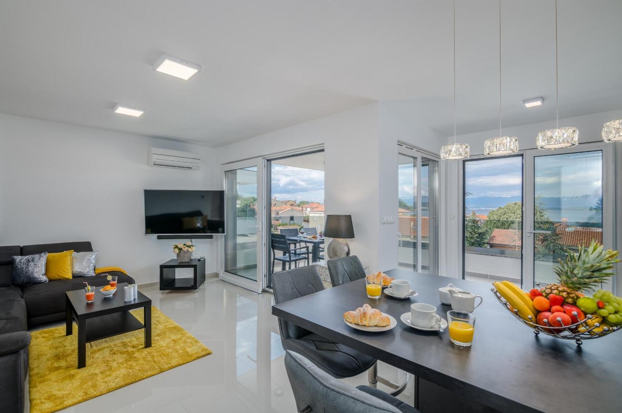 Apartments Elle Luxury Vantacici Malinska Δωμάτιο φωτογραφία